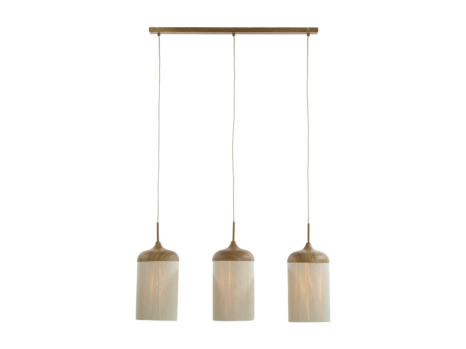 Suspension DANIA - 90x22x32cm - Marron