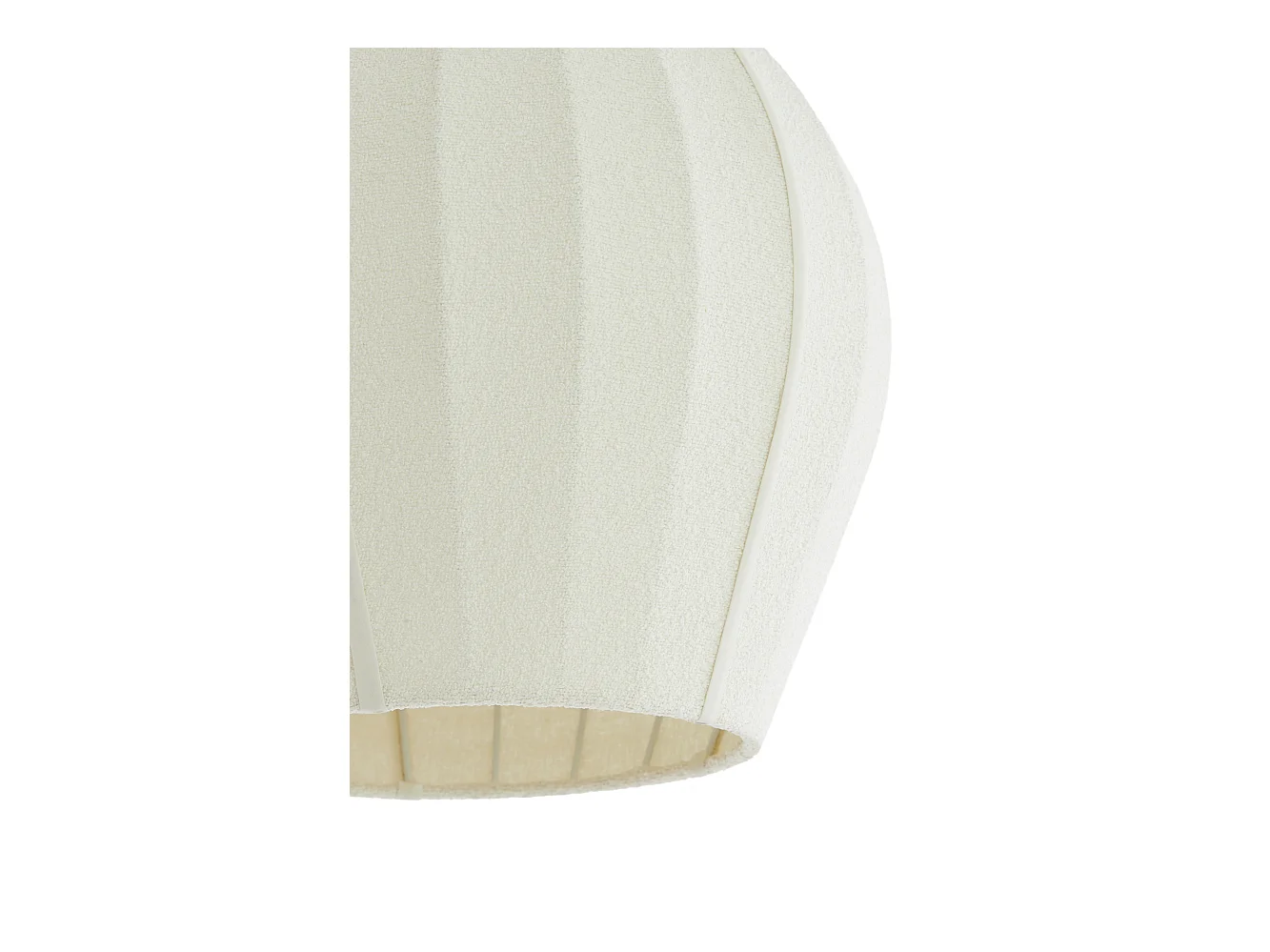 Suspension ZAGORI - Ø44x42cm - Blanc