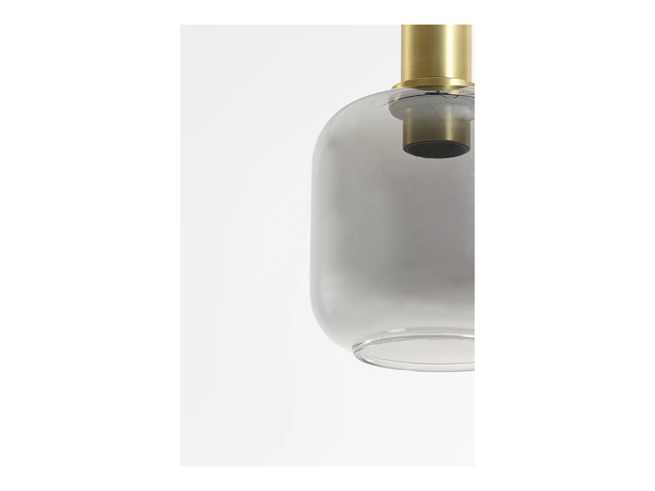 Lampe à suspension LEKAR - Ø21x37cm - Bronze