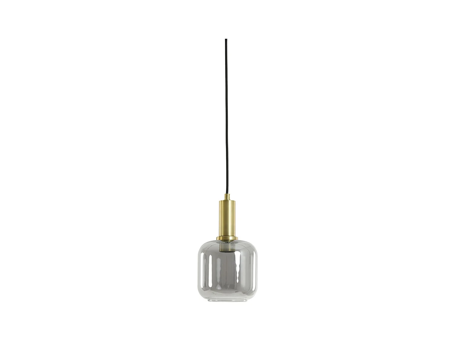 Lampe à suspension LEKAR - Ø21x37cm - Bronze