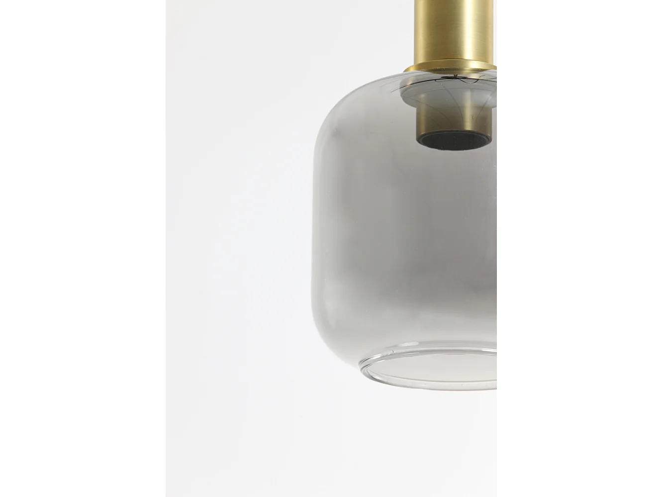 Lampe à suspension LEKAR - Ø21x37cm - Bronze