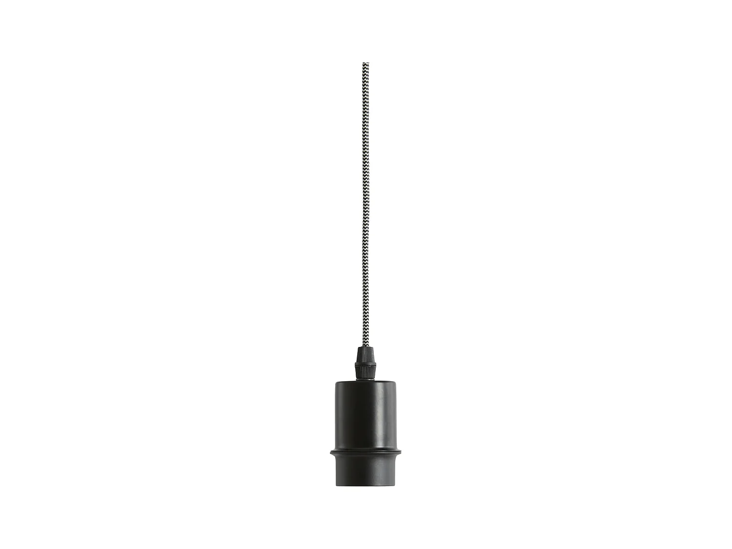 Pendule CUPA - Ø5x7,5cm - Noir