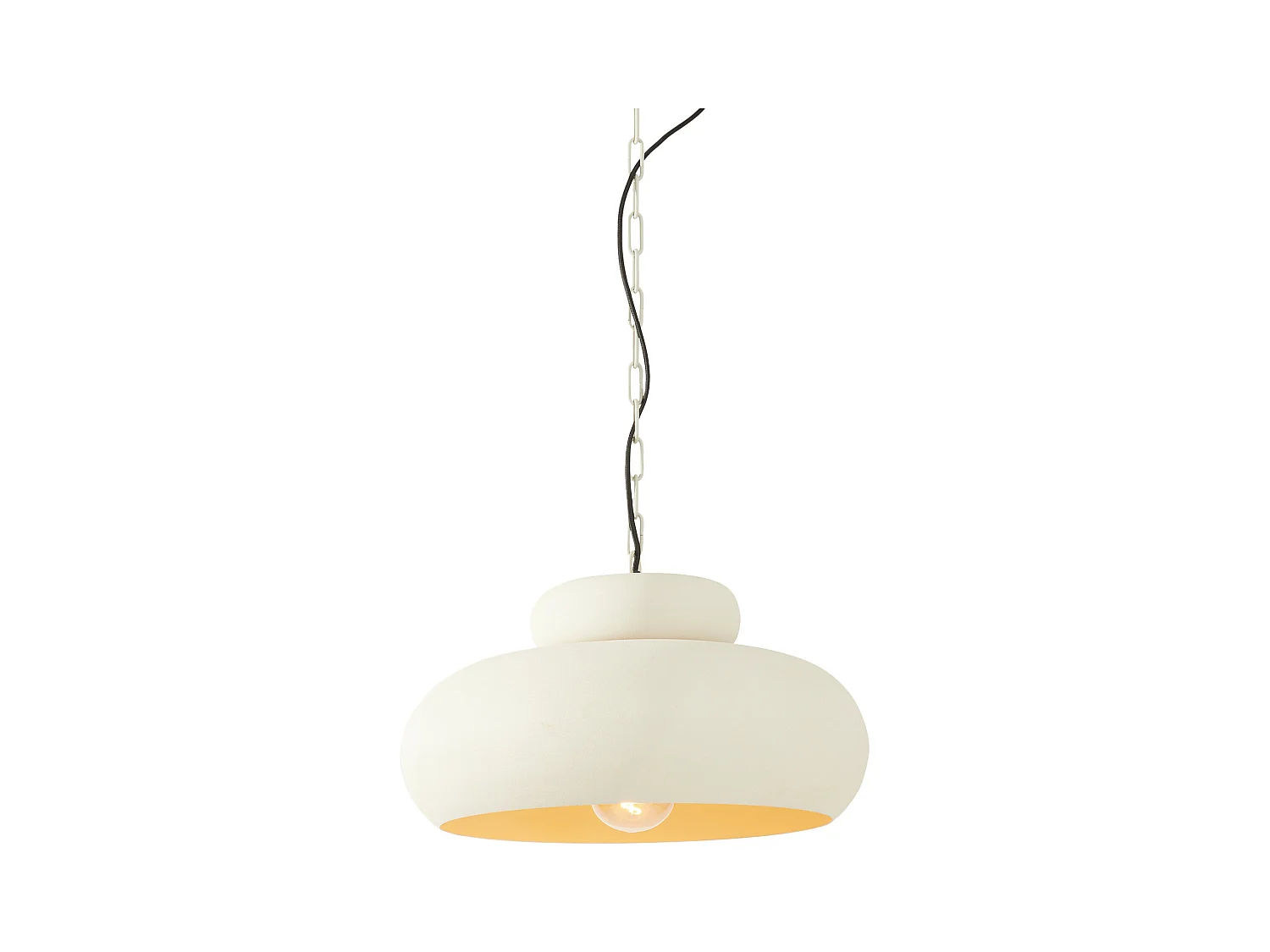 Suspension NEIVA - Ø46x30cm - Blanc