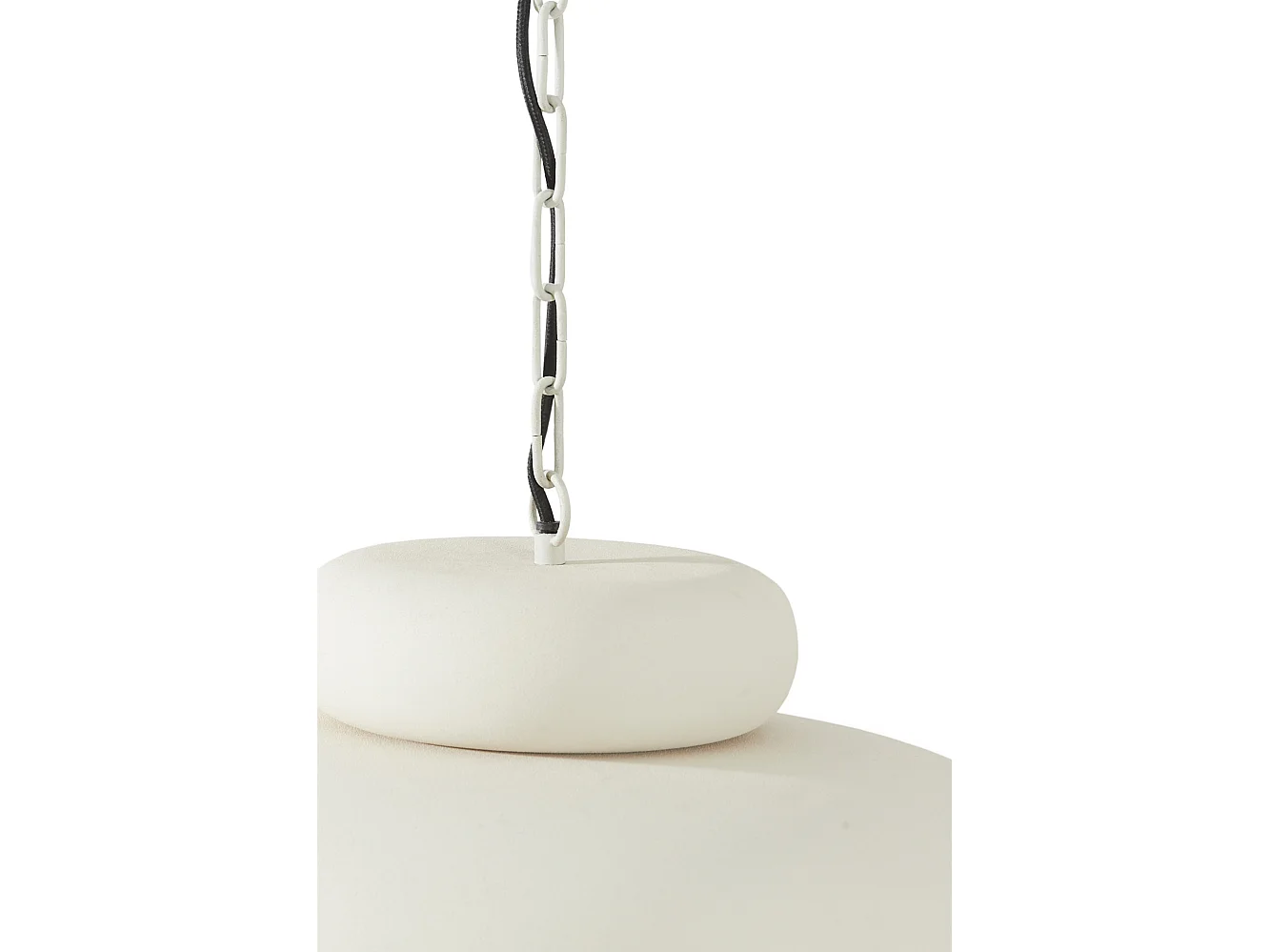 Suspension NEIVA - Ø46x30cm - Blanc