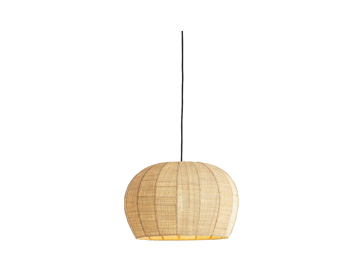 Hanglamp RAFAELLA - Ø42x27cm - Bruin