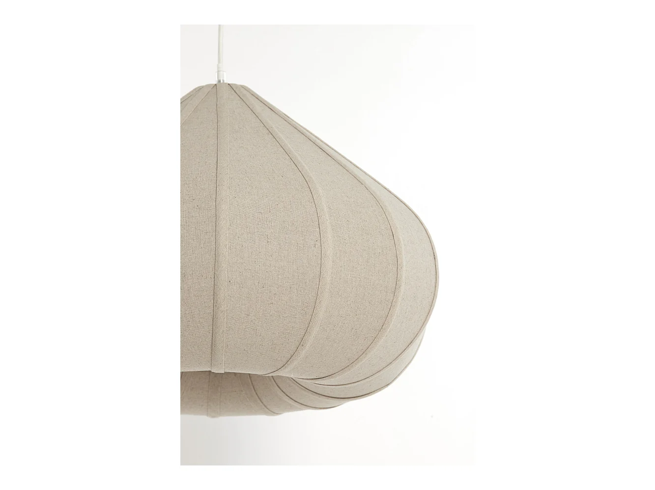 Hängelampe ZUBEDA - Ø60x42,5cm - Braun