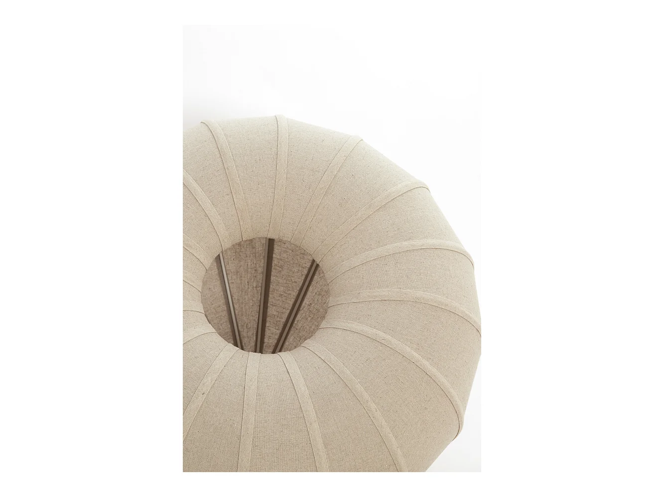 Hängelampe ZUBEDA - Ø60x42,5cm - Braun