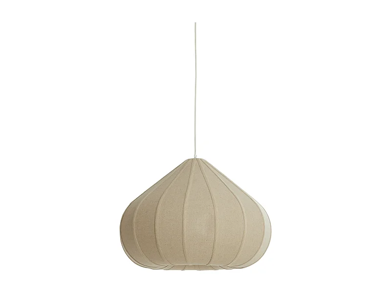 Hanglamp ZUBEDA - Ø60x42.5cm - Bruin