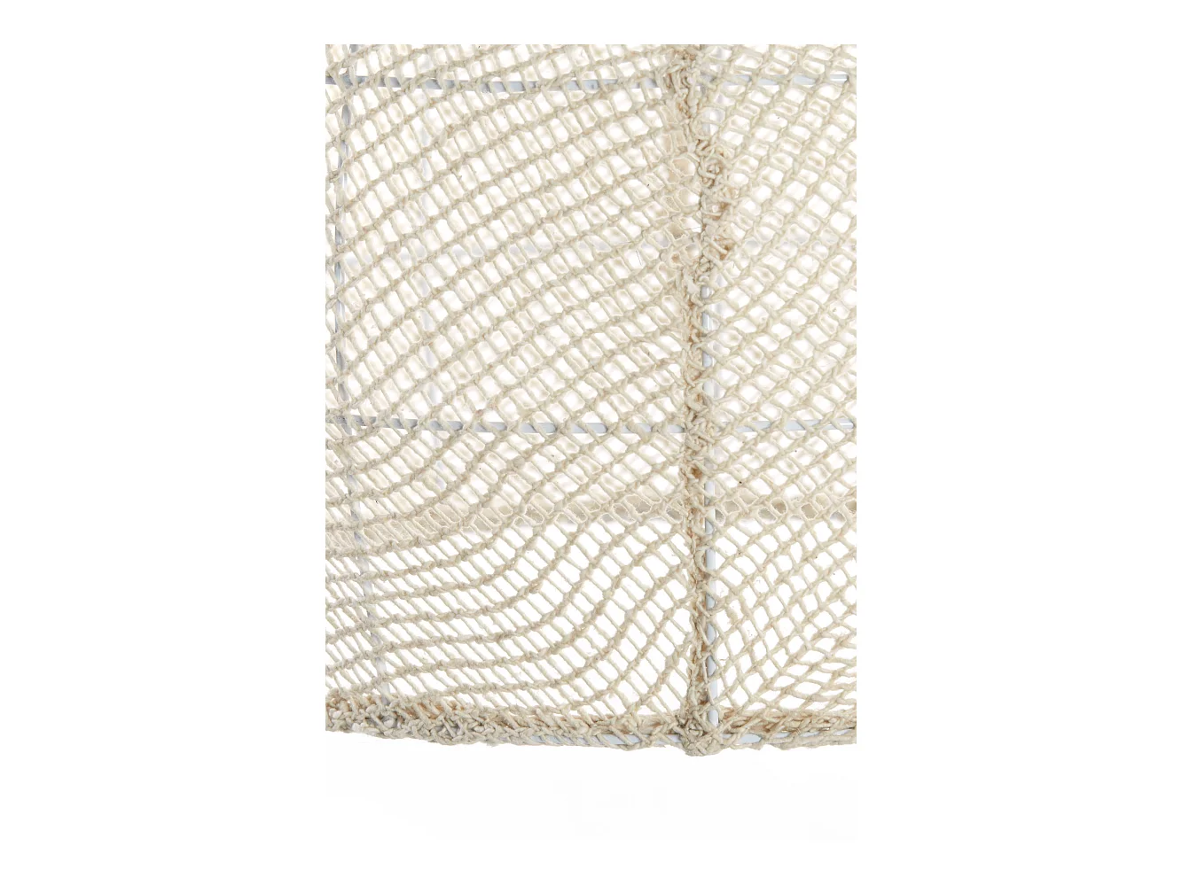 Suspension MAKASSAR - Ø50x50cm - Blanc