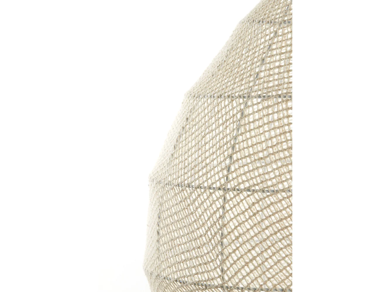 Lámpara colgante MAKASSAR - Ø50x50cm - Blanco