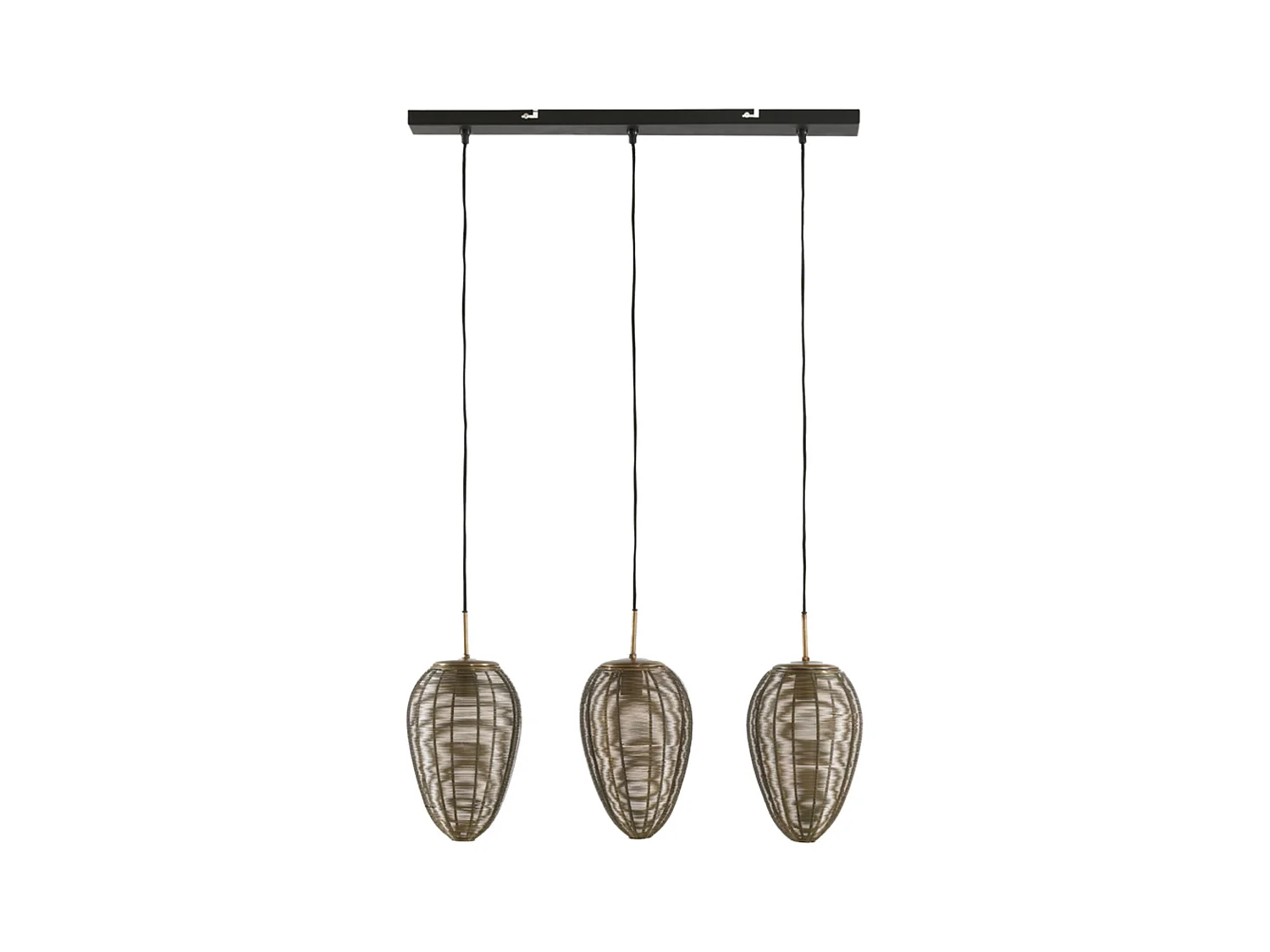 Suspension YAELLE - 80x20x33cm - Bronze