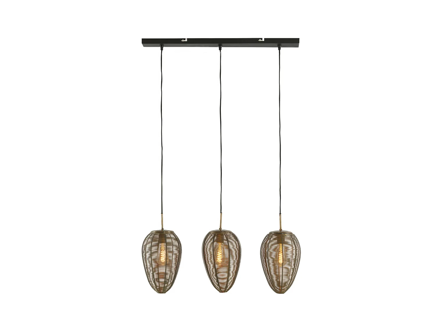 Suspension YAELLE - 80x20x33cm - Bronze