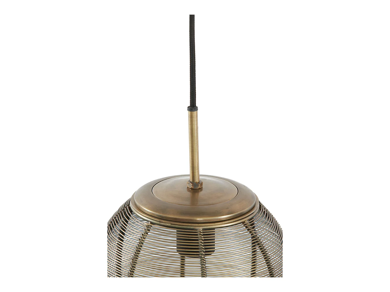 Suspension YAELLE - 80x20x33cm - Bronze