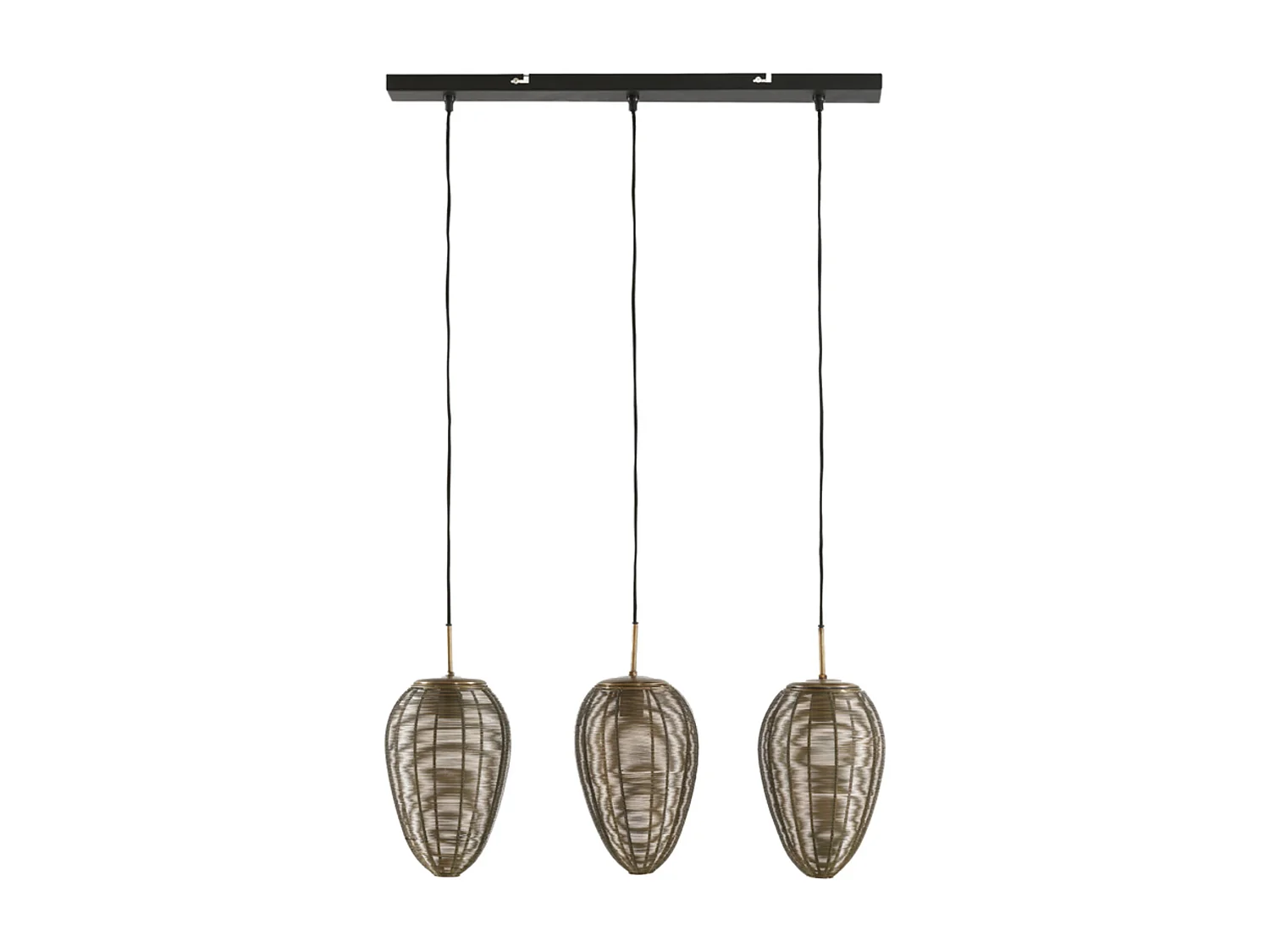 Suspension YAELLE - 80x20x33cm - Bronze