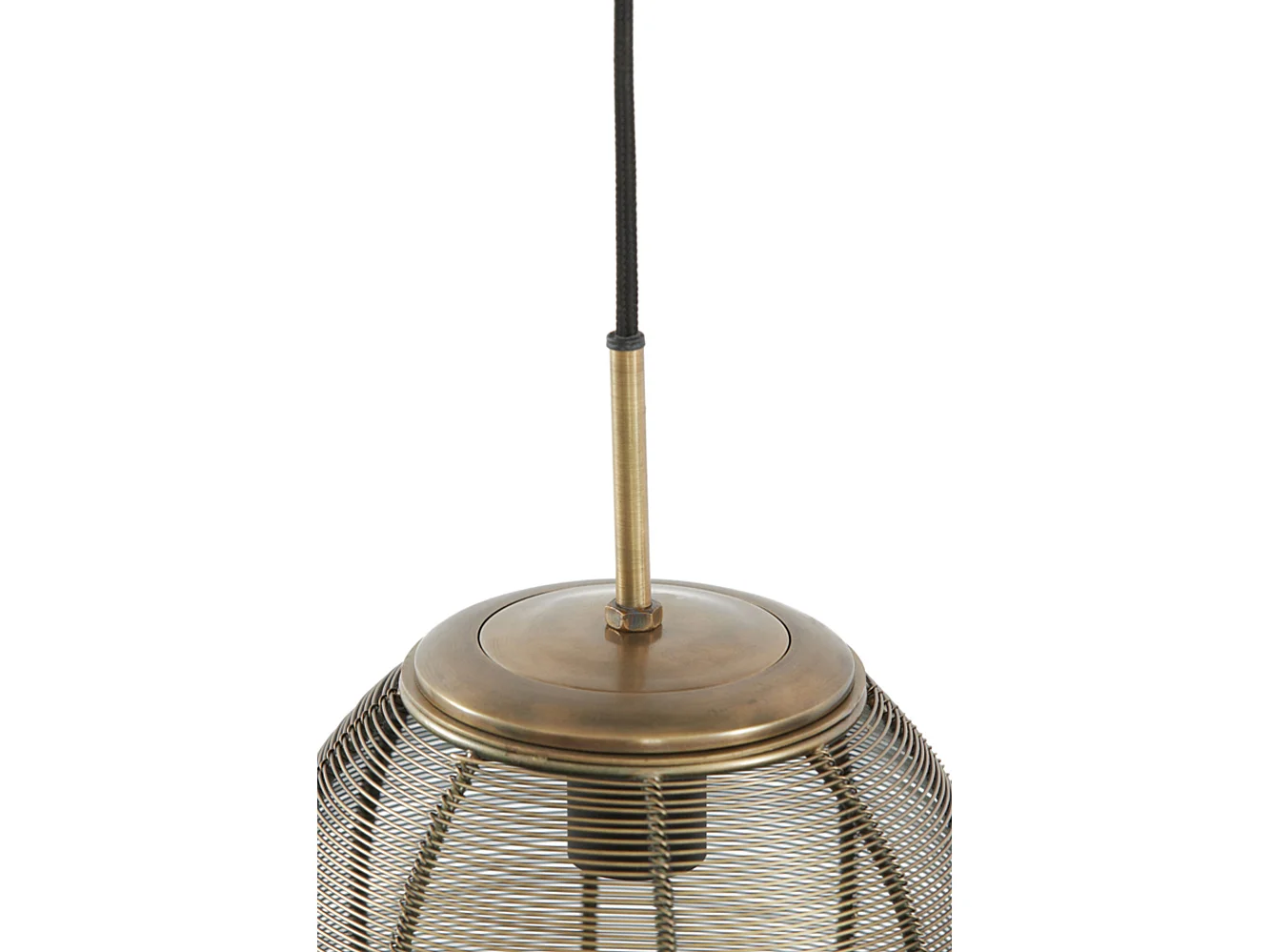 Suspension YAELLE - 80x20x33cm - Bronze