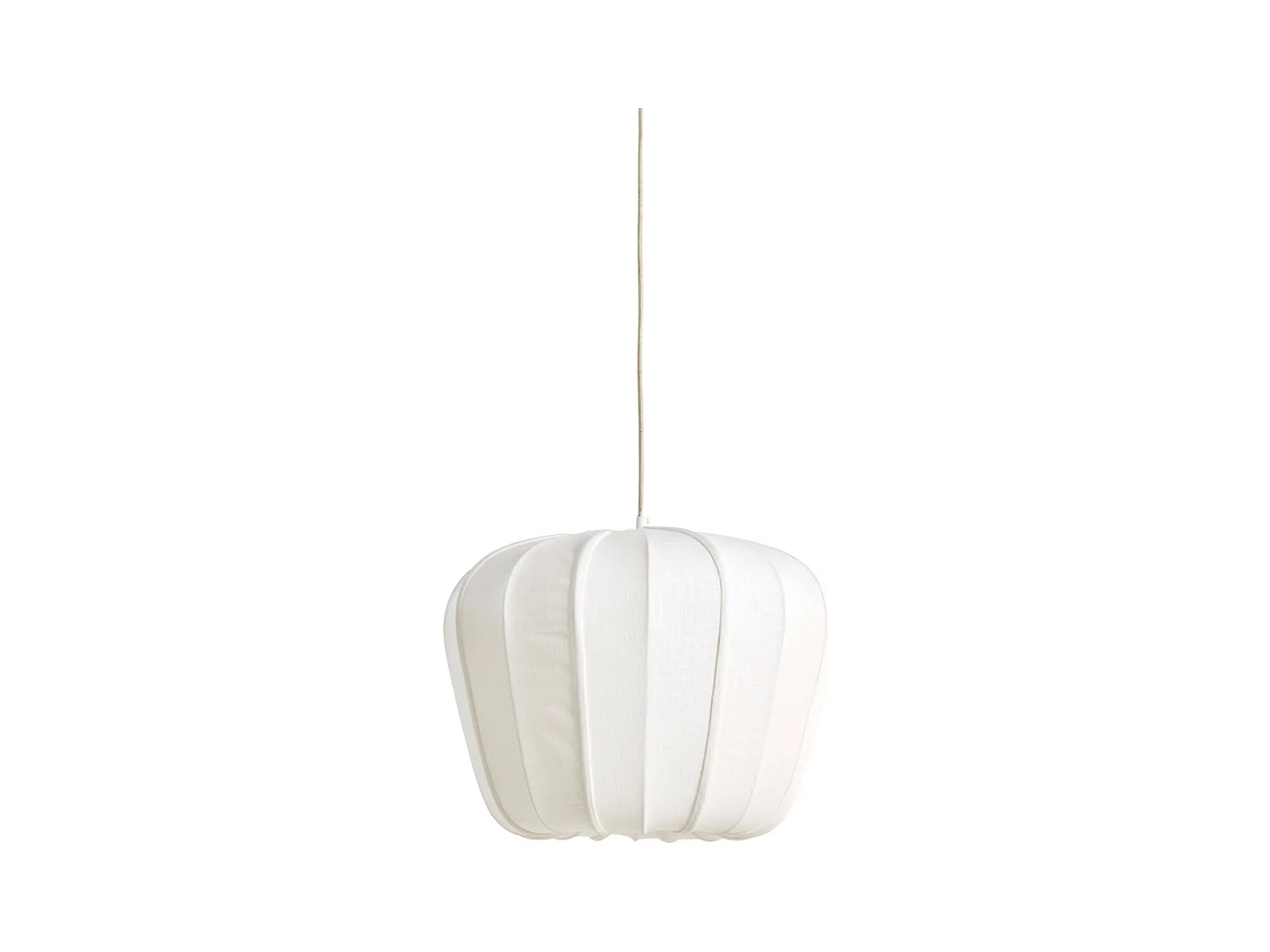 Suspension ZUBEDO - Ø49,5x38cm - Blanc