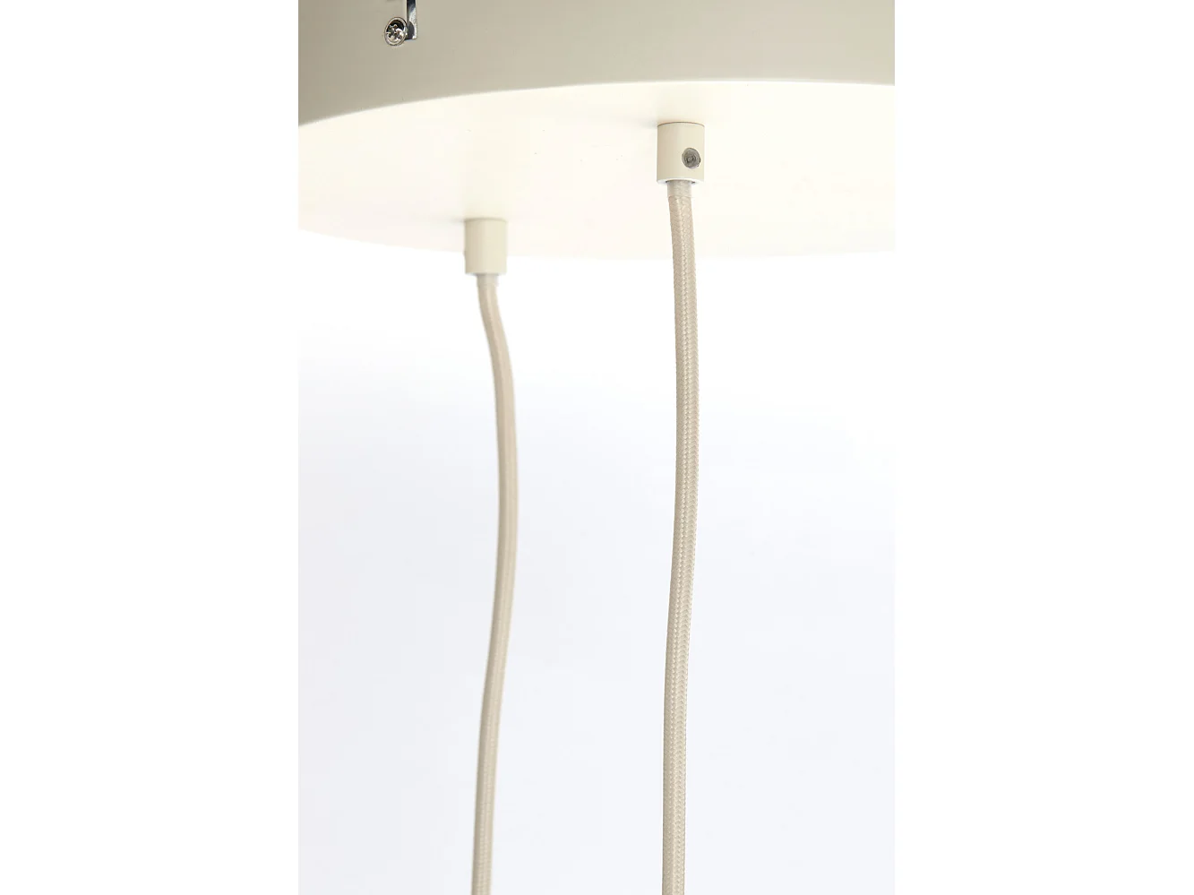 Hanglamp BISHO - Ø30x14cm - Bruin