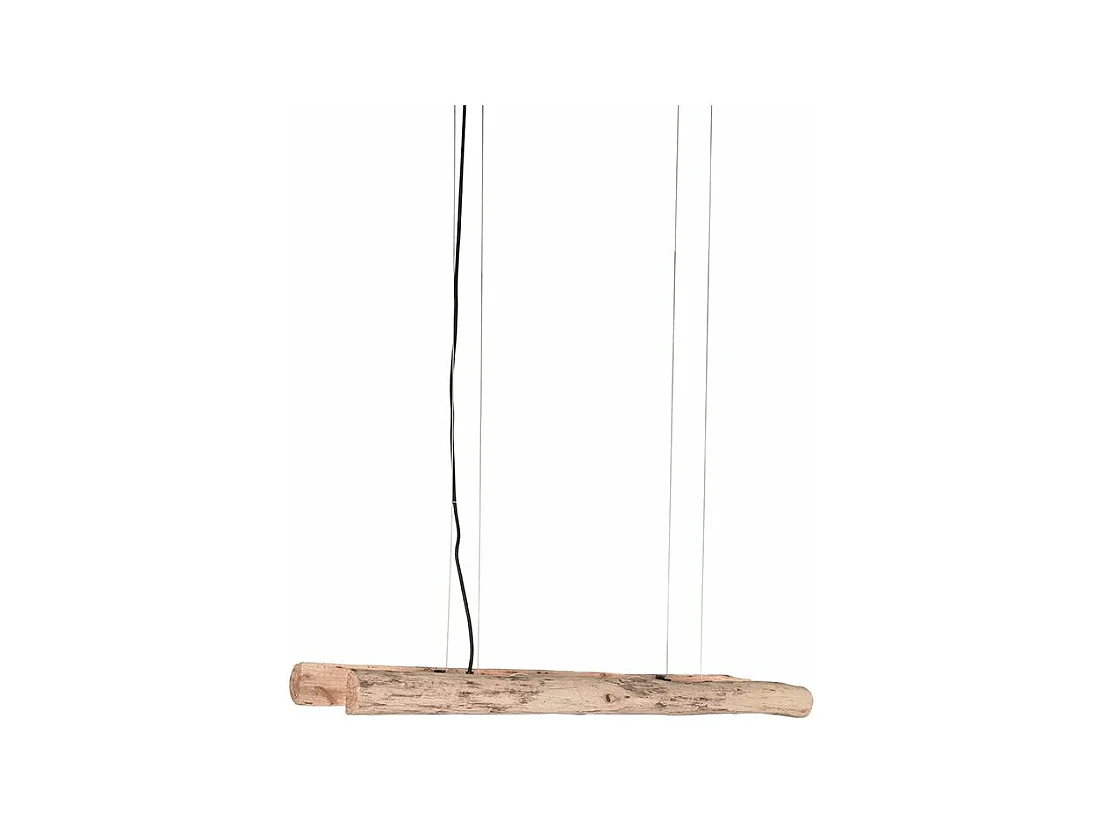 Hängelampe Woody - 100x20x150cm - Holz