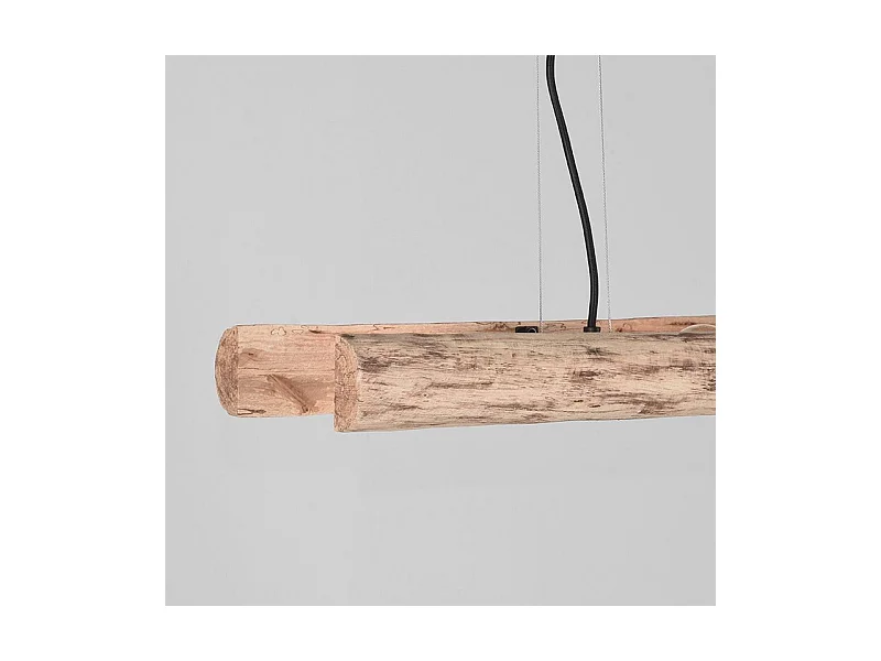 Hängelampe Woody - 100x20x150cm - Holz