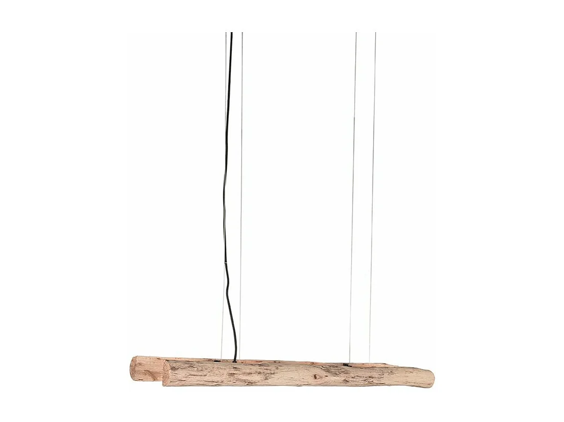 Hängelampe Woody - 100x20x150cm - Holz