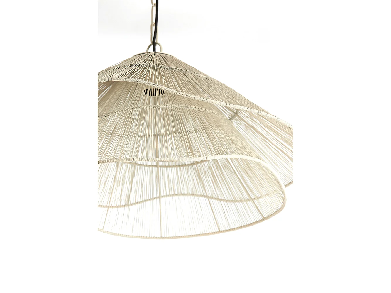 Hanglamp ALAMEDA - Ø56x31cm - Wit