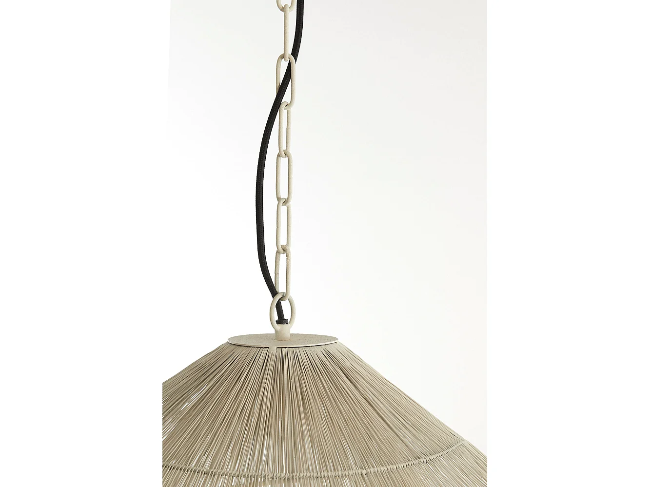 Hanglamp ALAMEDA - Ø56x31cm - Wit