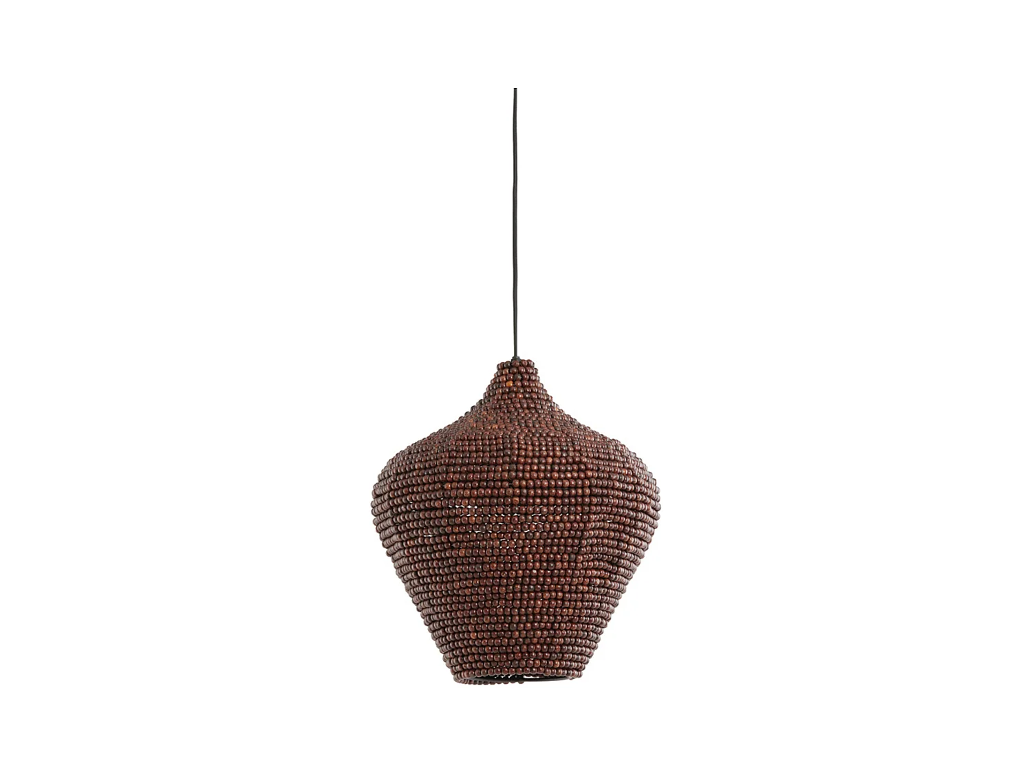 Suspension KALENGA - Ø36x41cm - Marron