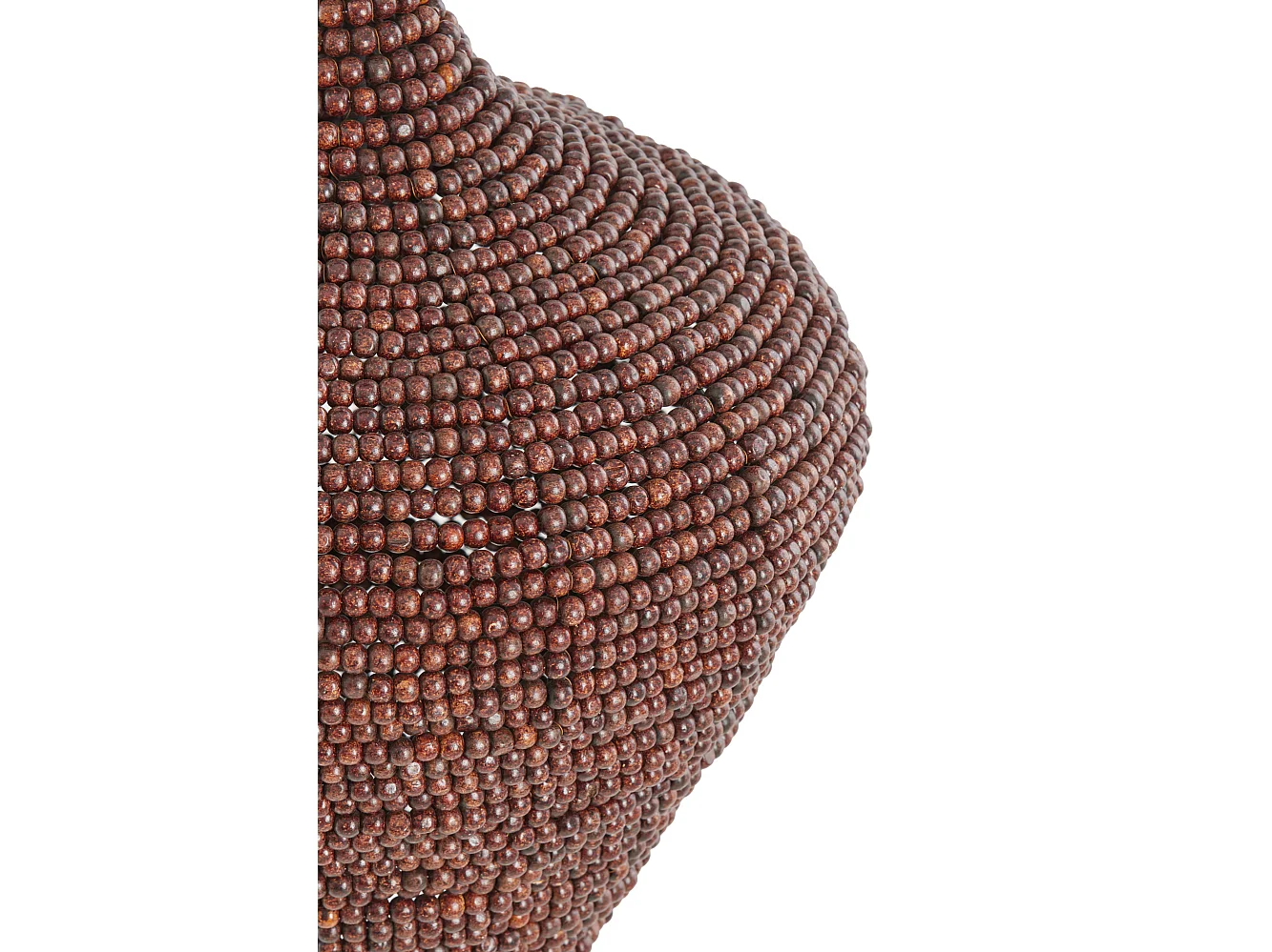 Suspension KALENGA - Ø36x41cm - Marron