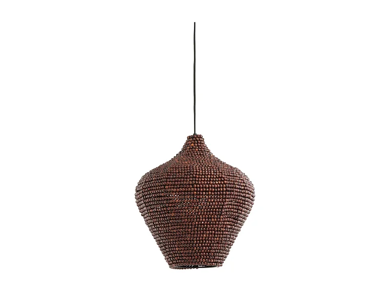 Hanglamp KALENGA - Ø36x41cm - Bruin