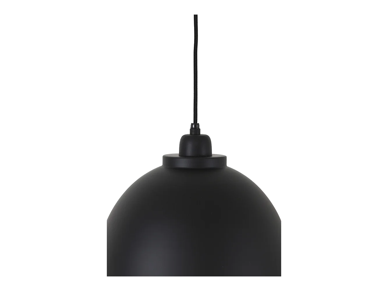 Hängelampe KYLIE - Ø30x26cm - Schwarz