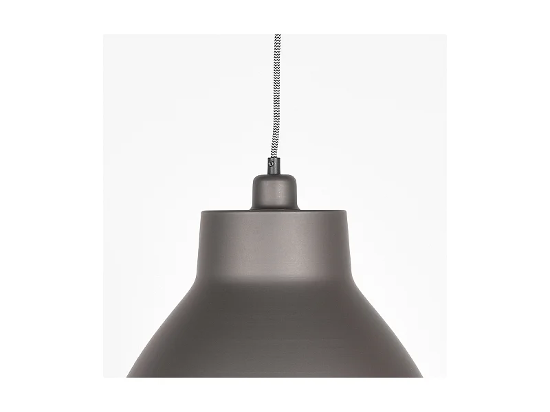 Suspension Dome - Gris Métallisé - Métal