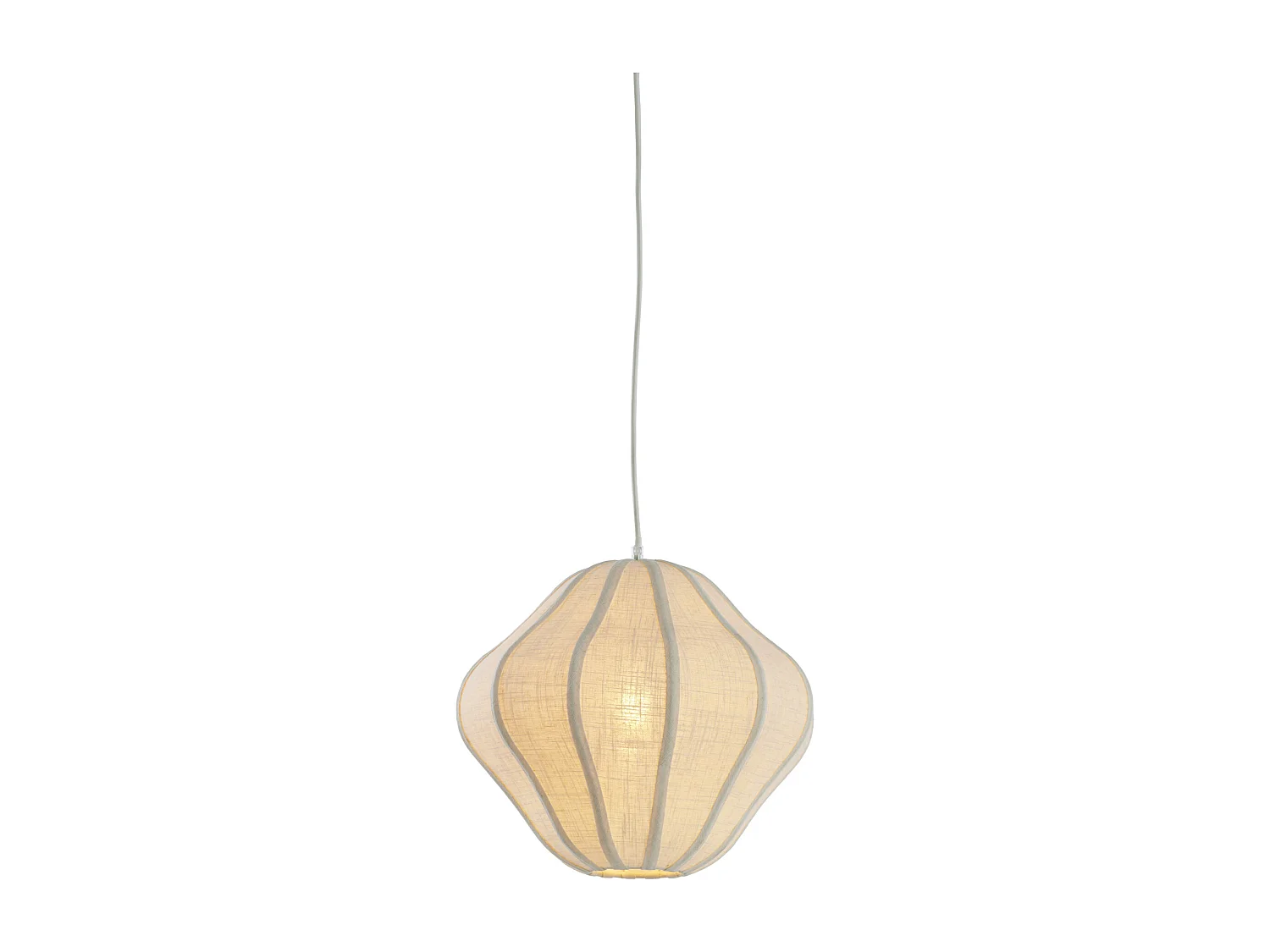 Suspension SUKAU - Ø38,5x32cm - Blanc