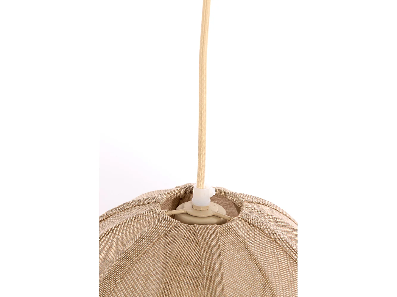 Lámpara colgante SUKAU - Ø50x40,5cm - Marrón