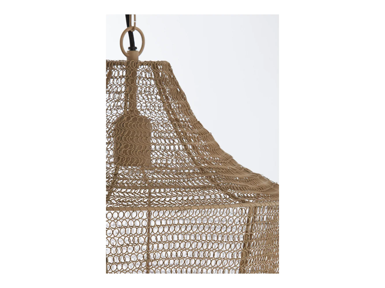 Pendelleuchte SHARIKA - Ø40x44cm - Braun