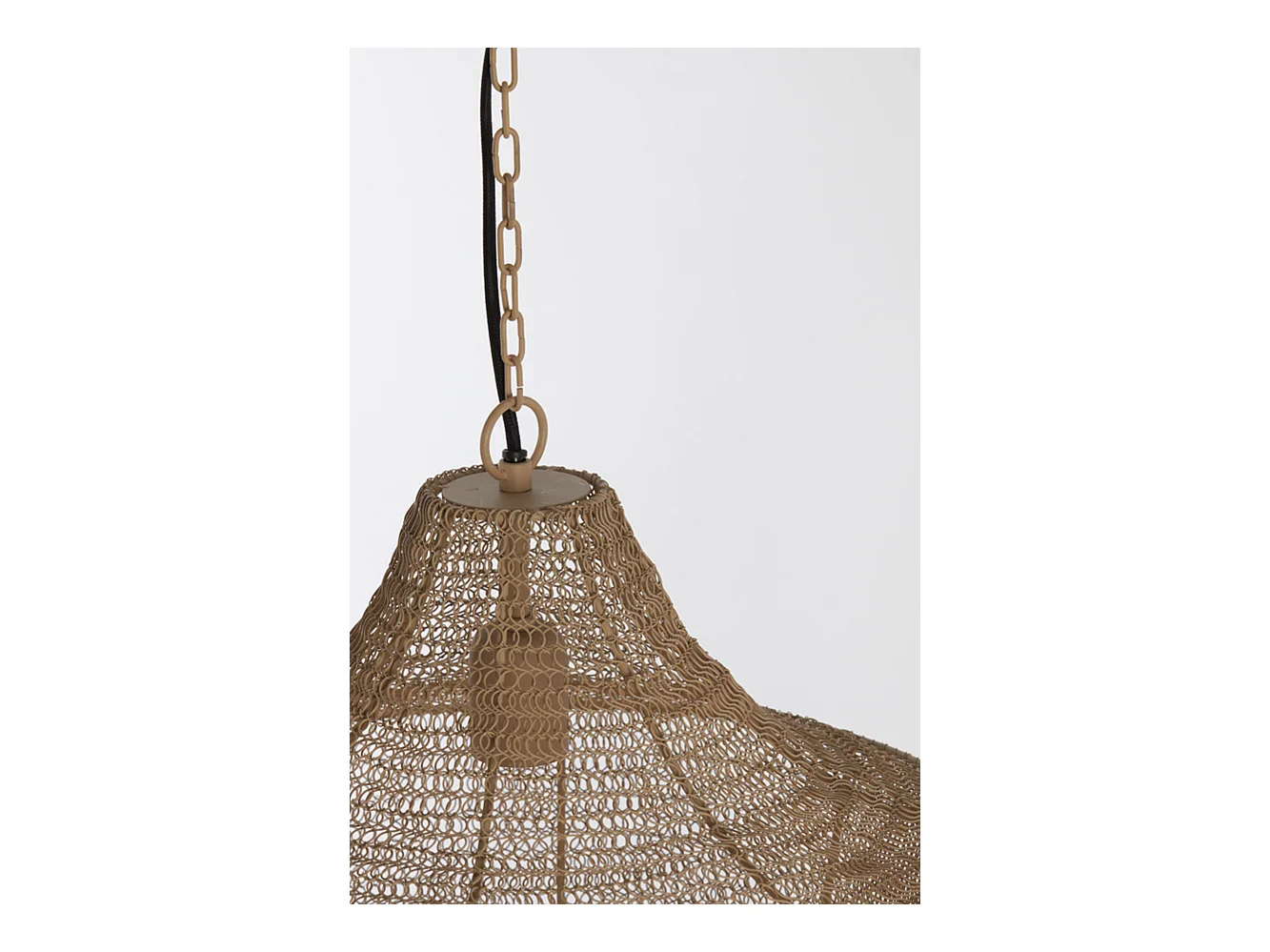 Suspension SHARIKA - Ø40x44cm - Marron