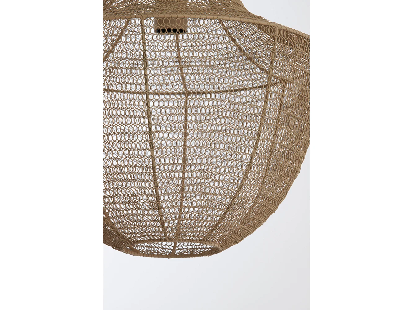 Suspension SHARIKA - Ø40x44cm - Marron