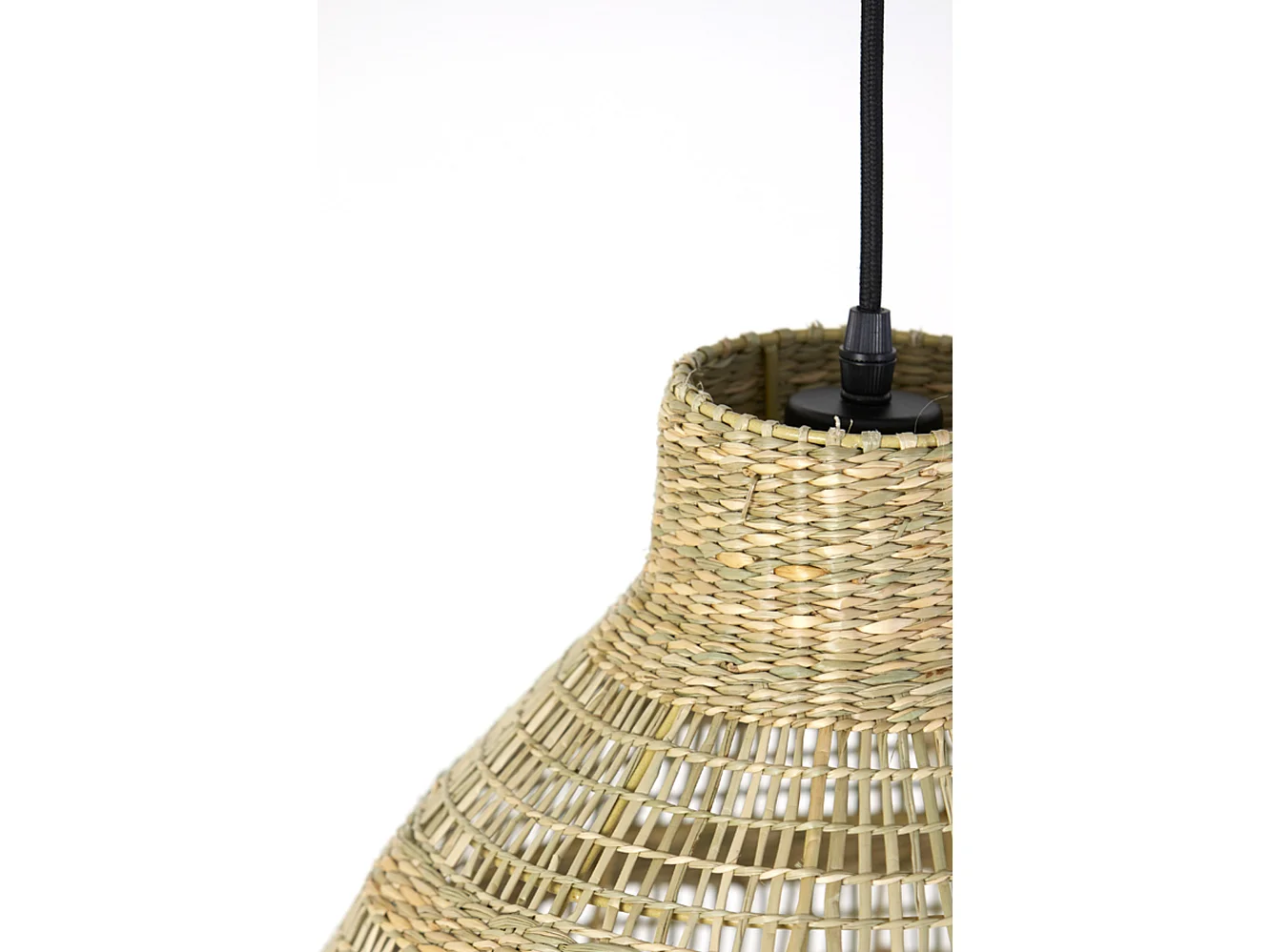 Hängelampe SAGAR - Ø38x43cm - Braun