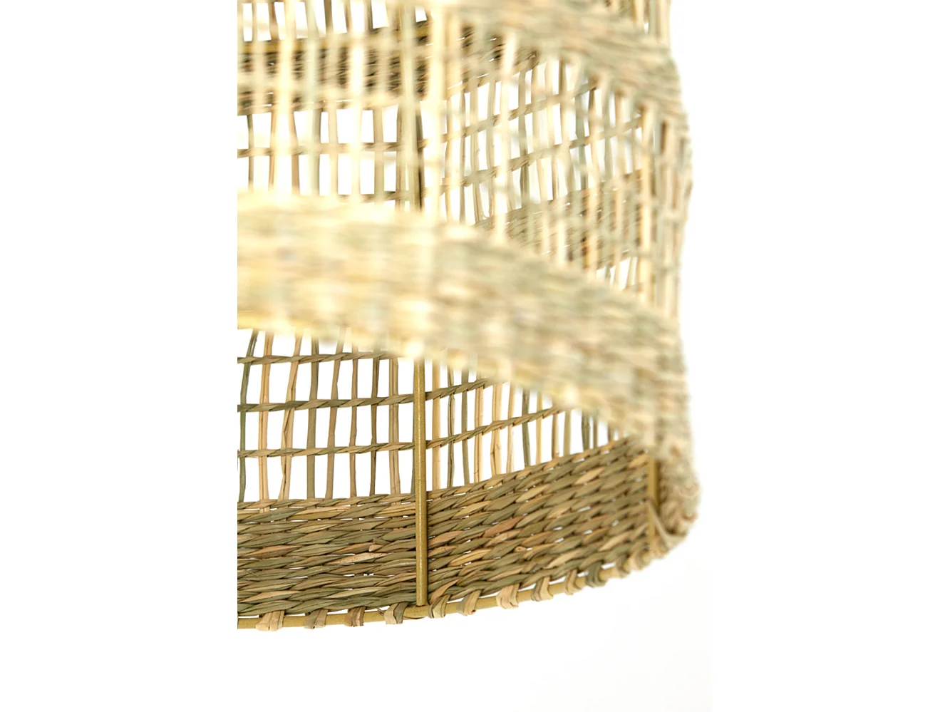 Suspension SAGAR - Ø38x43cm - Marron