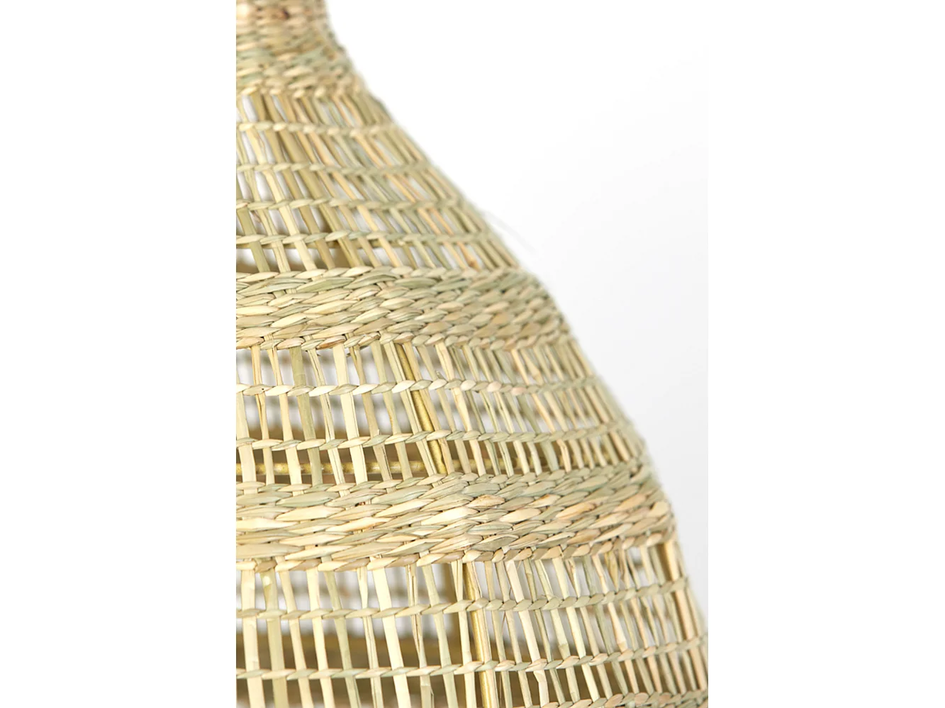 Suspension SAGAR - Ø38x43cm - Marron