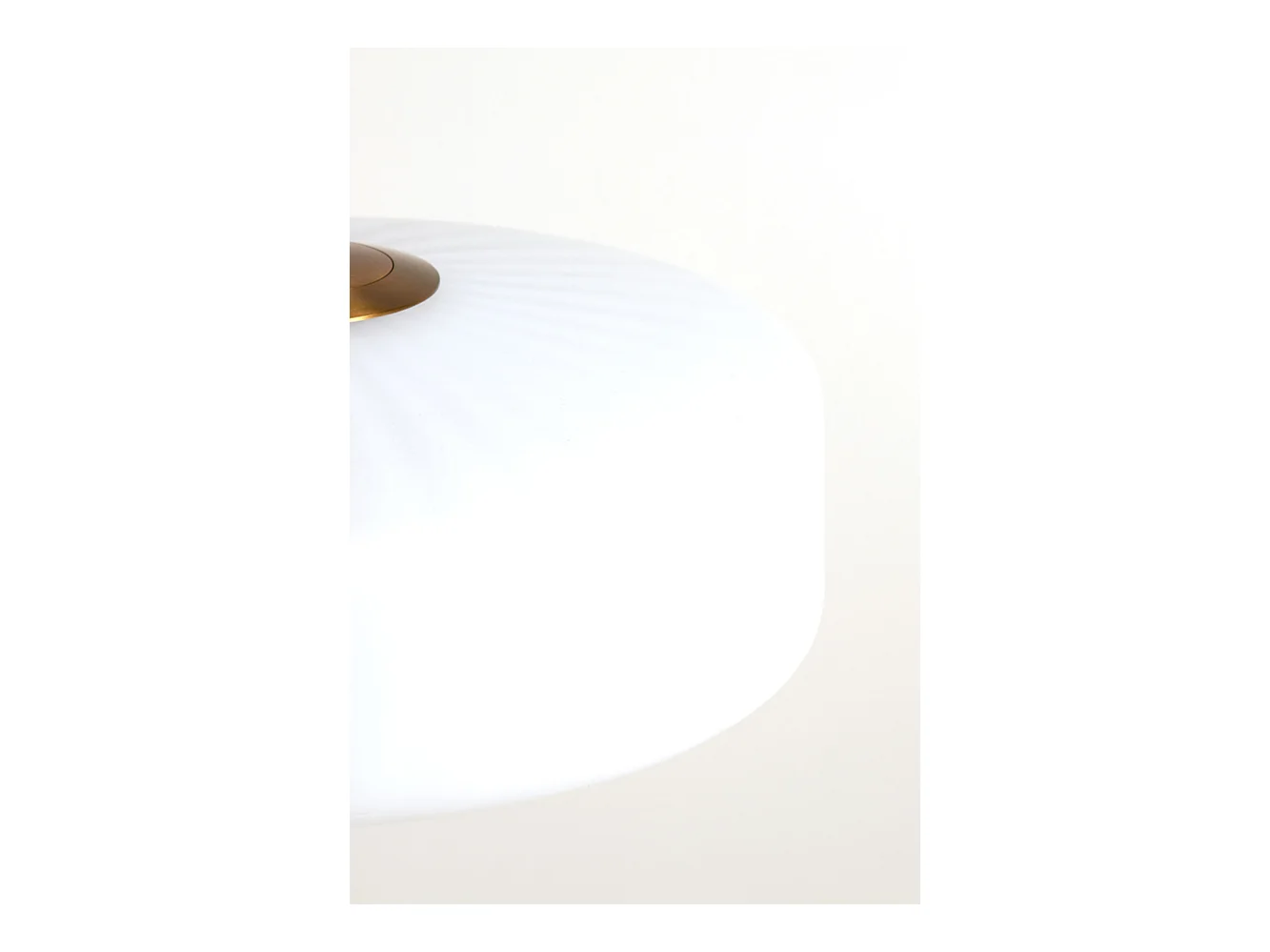 Suspension PLEAT - Ø30x17cm - Blanc