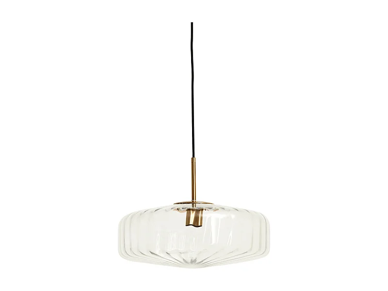 Hanglamp PLEAT - Ø40x17cm - Helder