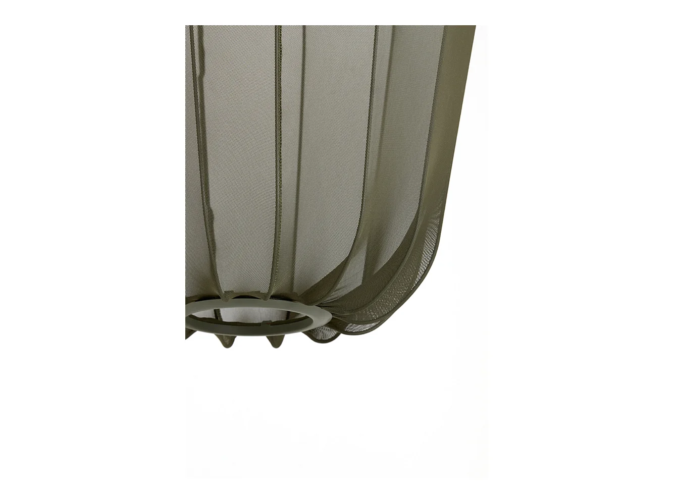 Suspension PLUMERIA - Ø42x50cm - Vert