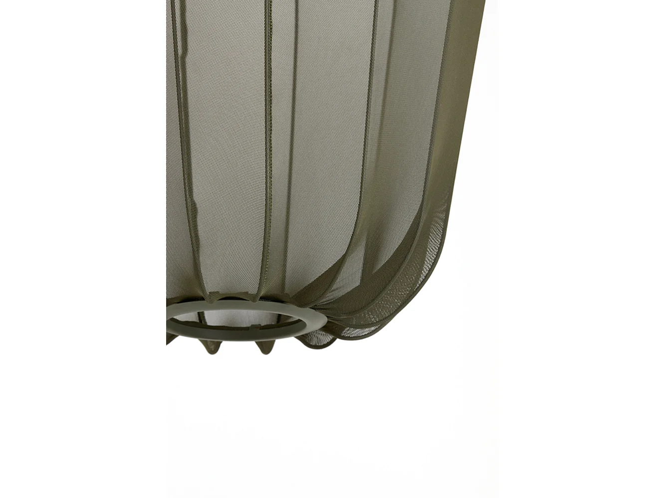 Suspension PLUMERIA - Ø42x50cm - Vert