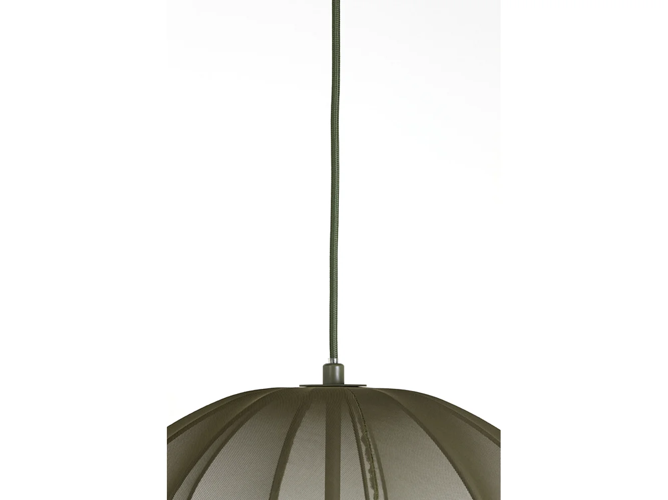 Suspension PLUMERIA - Ø42x50cm - Vert