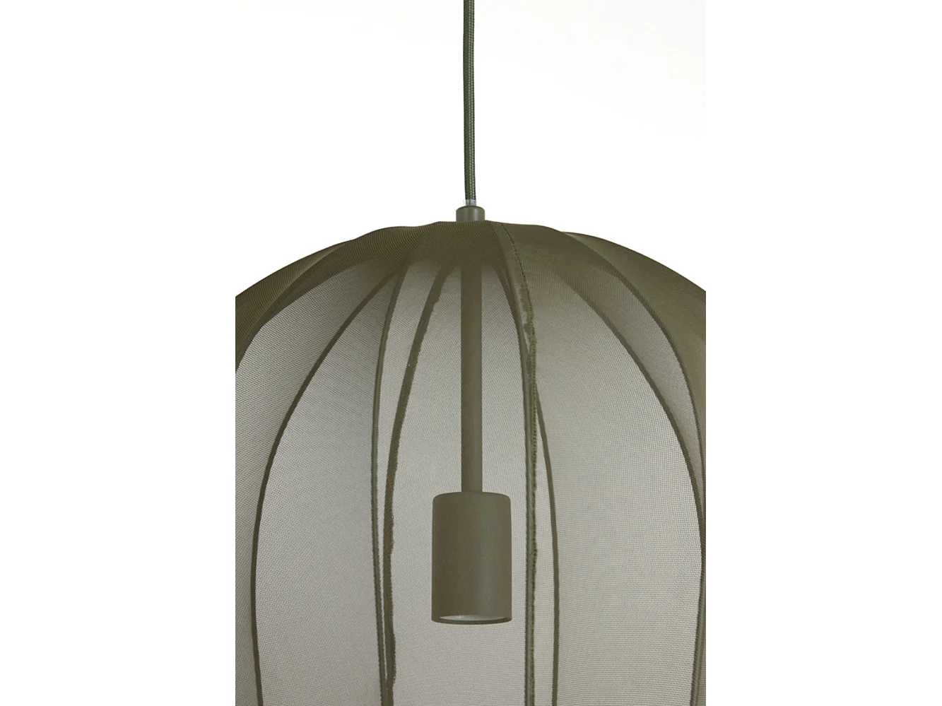 Suspension PLUMERIA - Ø42x50cm - Vert