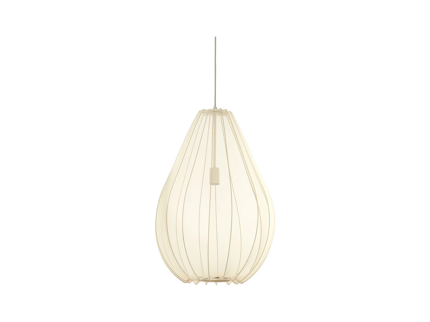 Suspension ITELA - Ø50x72cm - Marron