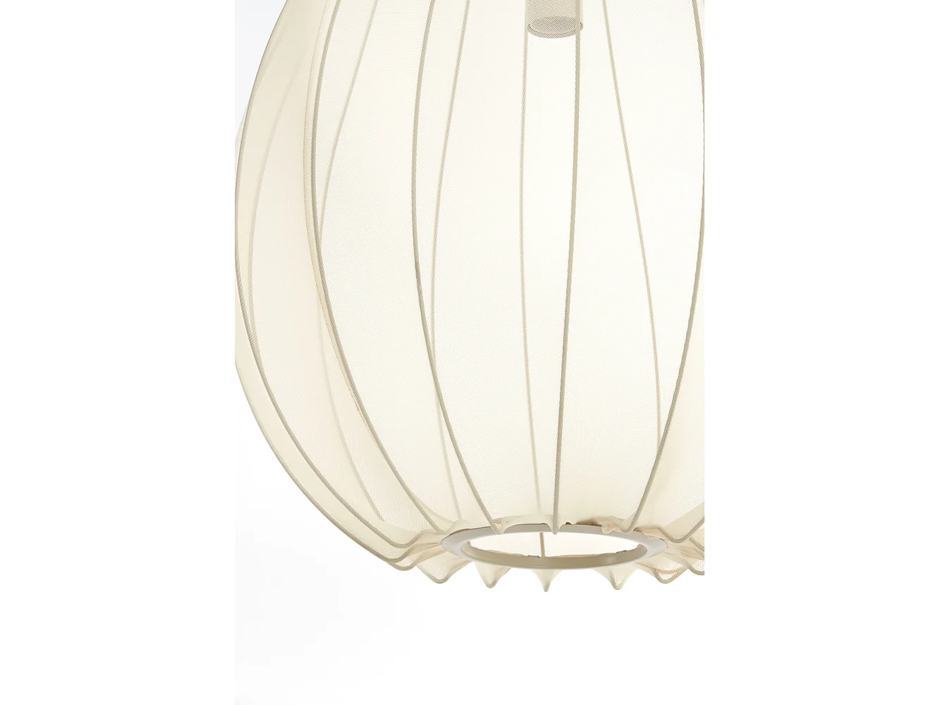 Lámpara colgante ITELA - Ø50x72cm - Marrón