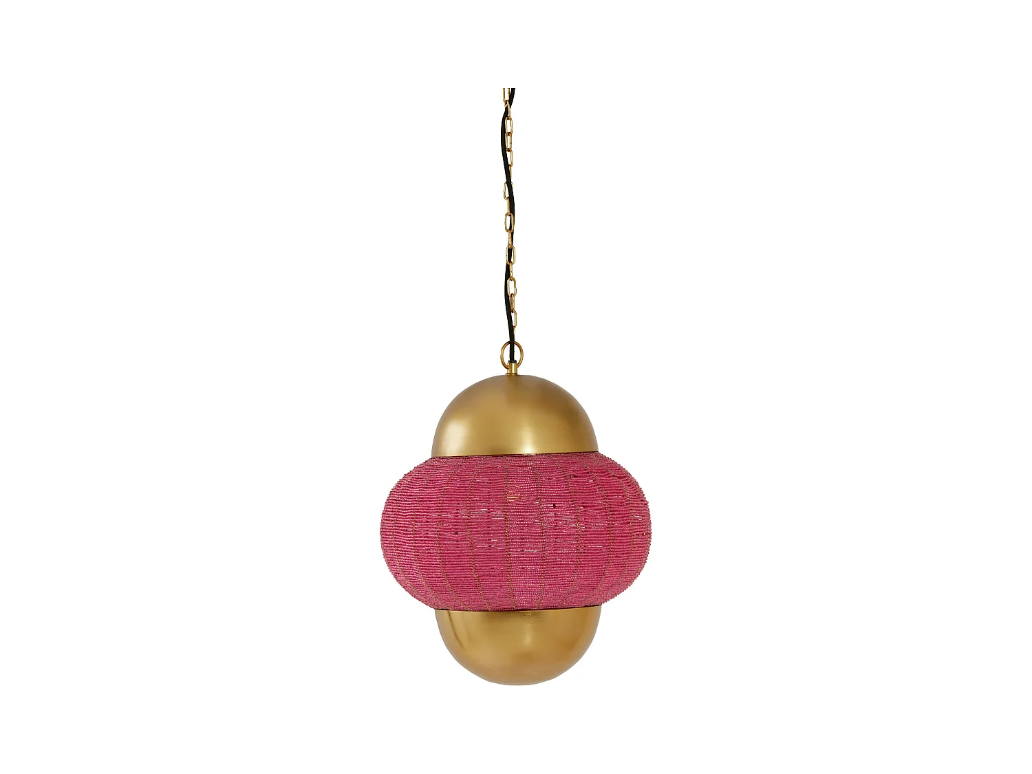 Lampe à suspension CETARA - Ø33x38cm - Rose