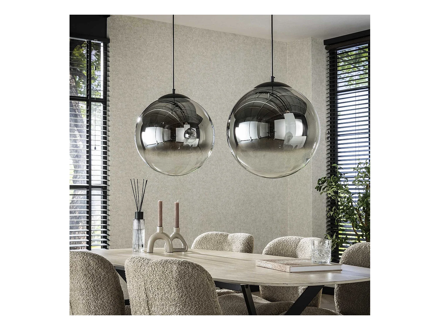 Suspension 2L Bubble Shaded XL - Noir Artic