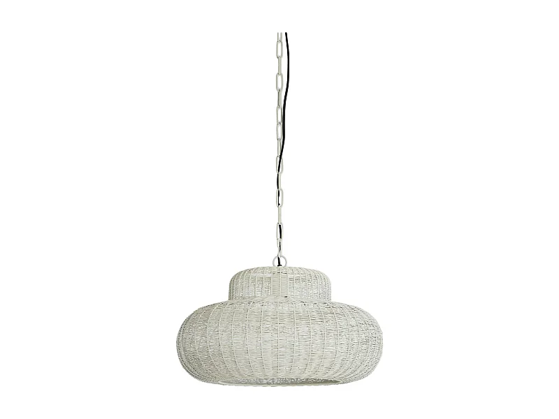 Suspension PIEDRA - Ø47x26cm - Blanc